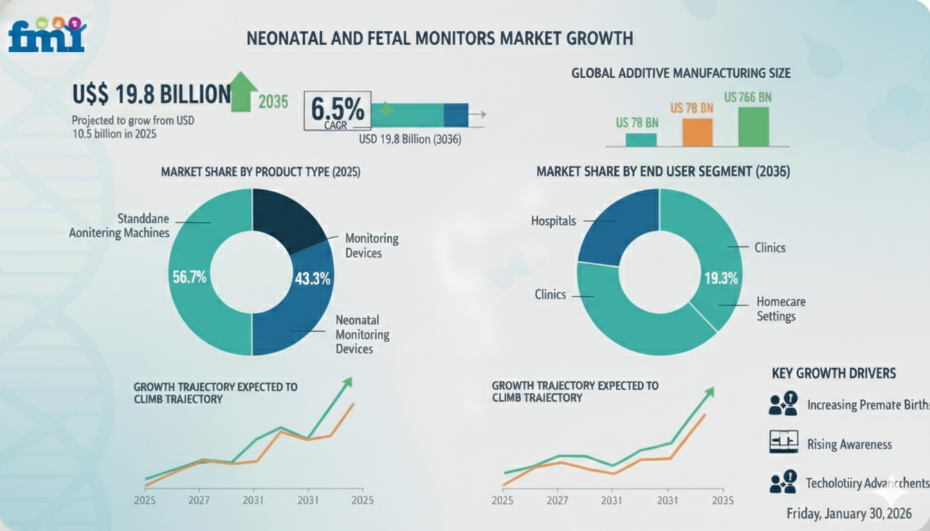 Neonatal and Fetal Monitors Market Valuation, ROI Potential & Long-Term Growth Prospects 2026–2036