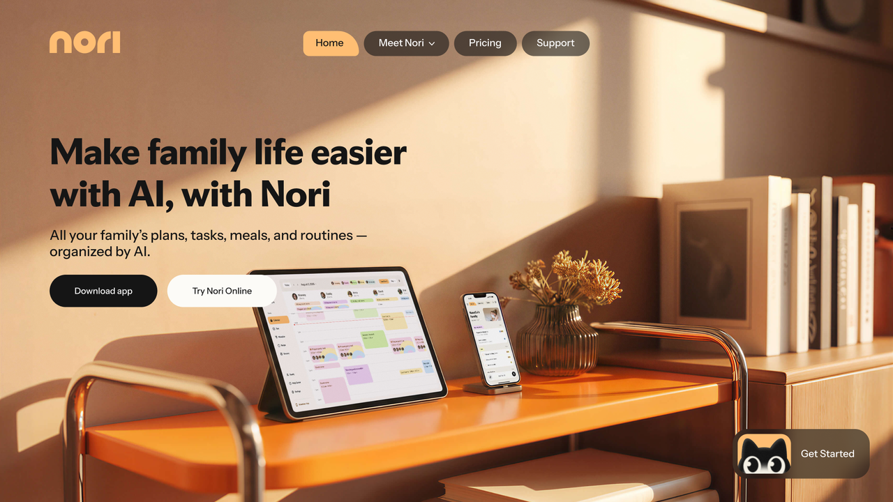 Nori Introduces the World’s First Family Brain, Bringing AI Into the Center of Modern Family Life